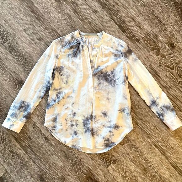 Raquel Allegra tie dye blouse - Picture 1 of 7